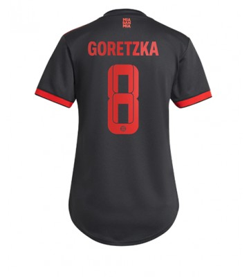 Bayern Munich Leon Goretzka #8 Tredjedrakt Kvinner 2022-23 Kortermet
